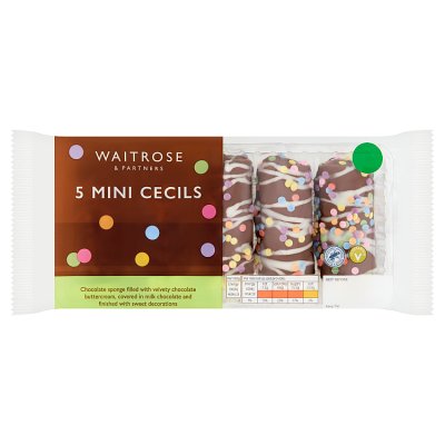 Waitrose 5 Mini Cecils Cakes