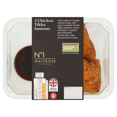 No.1 2 Chicken Tikka Samosas