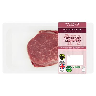 Waitrose British Beef Fillet Steak