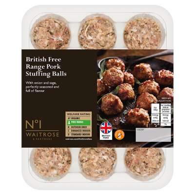 No.1 British Free Range Pork Stuffing Balls