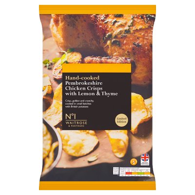 No.1 Hand-Cooked Pembrokeshire Chicken Crisps with Lemon & Thyme