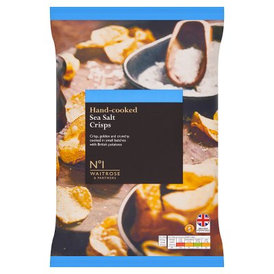 No.1 Hand-Cooked Sea Salt Crisps
