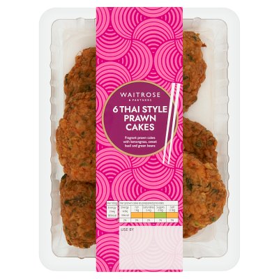 Waitrose 6 Thai Style Prawn Cakes
