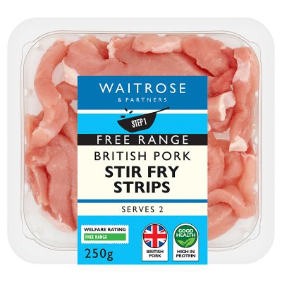 British Free Range Pork Stir Fry Strips