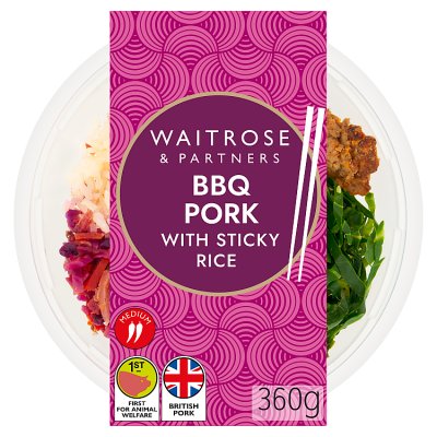 Waitrose BBQ Pork with Sticky Rice for 1