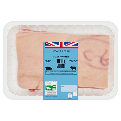 Waitrose Free Range Pork Belly Joint