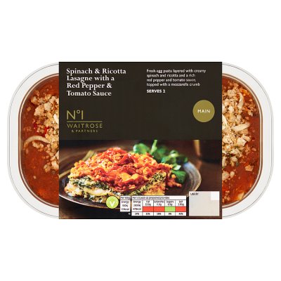 No.1 Spinach & Ricotta Lasagne