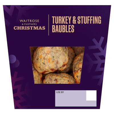 Waitrose Turkey & Stuffing Baubles