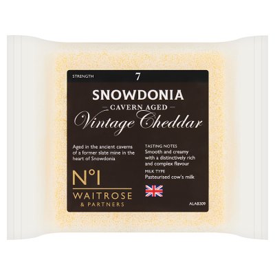 No.1 Snowdonia Cavern Aged Vintage Cheddar