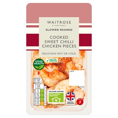 Waitrose Cooked Sweet Chilli Chicken Pieces
