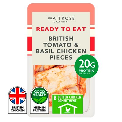 Waitrose Cooked Tomato & Basil Roast Chicken Pieces