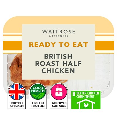 Waitrose Cooked Roast Half Chicken