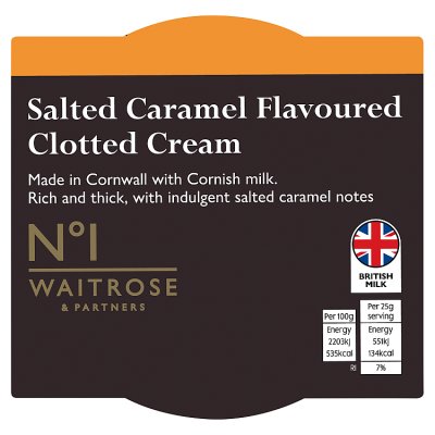 No.1 Salted Caramel Flavoured Clotted Cream