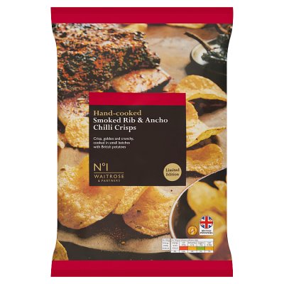 No.1 Hand-Cooked Smoked Rib & Ancho Chilli Crisps
