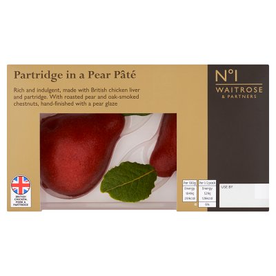 No.1 Partridge in a Pear Pate