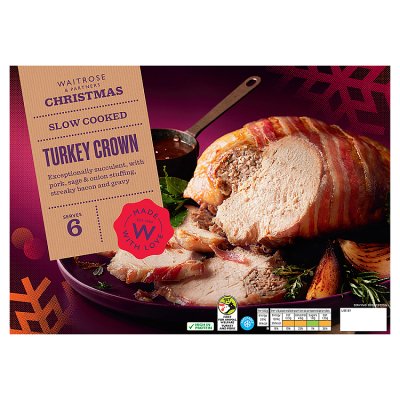 Waitrose Slow Cooked Turkey Crown