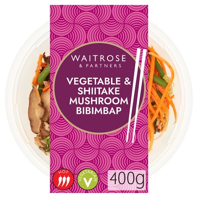 Waitrose Vegetable & Shiitake Mushroom Bibimbap