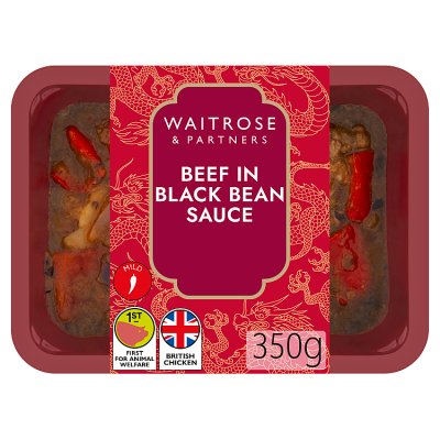 Waitrose Beef in Black Bean Sauce