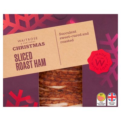 Waitrose Christmas Sliced Ham Joint