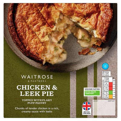 Waitrose Chicken & Leek Pie