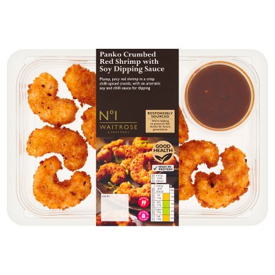 No.1 Panko Crumbed Red Shrimp With Soy Dipping Sauce