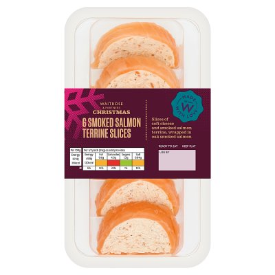 Waitrose 6 Scottish Smoked Salmon Terrine Slices