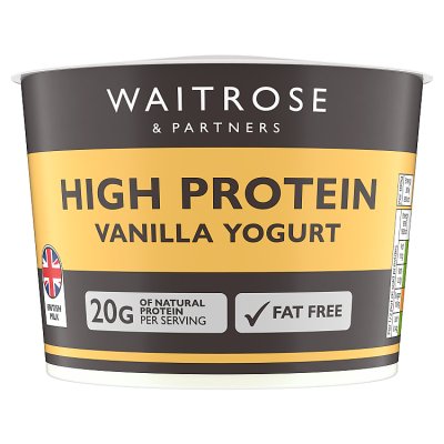 Waitrose High Protein Vanilla Yogurt