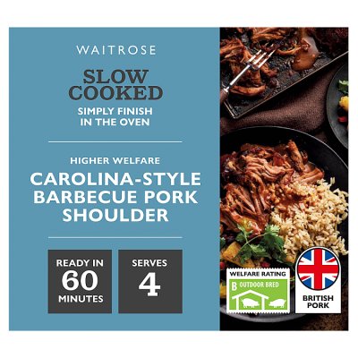 Waitrose Slow Cooked Carolina-Style Barbecue Pork Shoulder