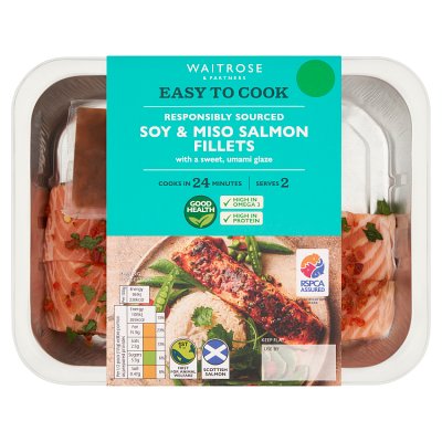 Easy to Cook Soy Miso Salmon Fillets
