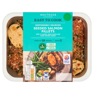 Easy To Cook Seeded Salmon Fillets