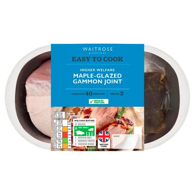 Easy to Cook Maple-glazed Gammon Joint