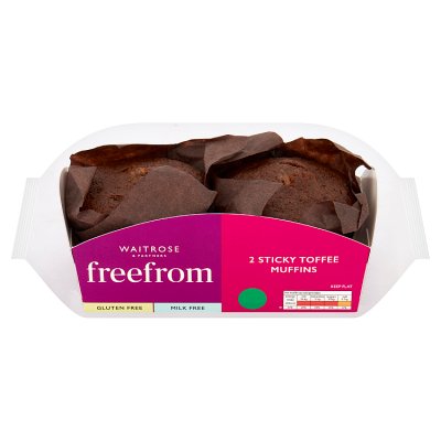 Waitrose Free From Sticky Toffee Muffins