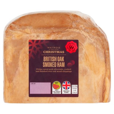 Waitrose Christmas Oak Smoked Ham