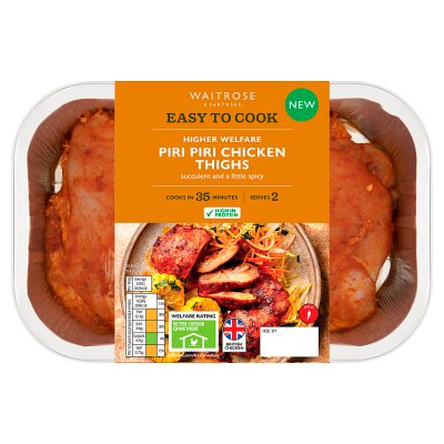 Easy To Cook Piri Piri Chicken Thighs
