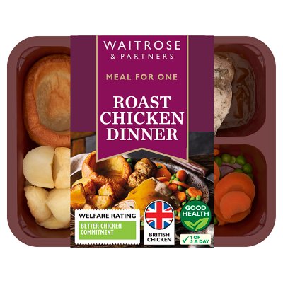 Waitrose Classics Roast Chicken Dinner for 1