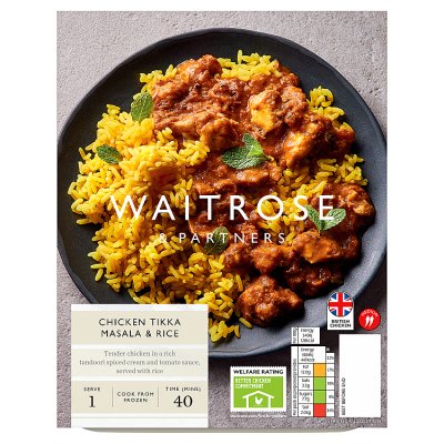 Waitrose Chicken Tikka Masala & Rice