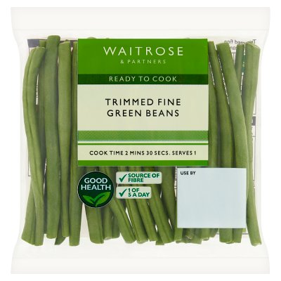 Waitrose Fine Green Beans