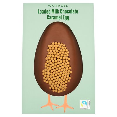 Waitrose Loaded Milk Chocolate Caramel Egg