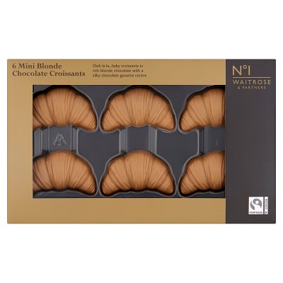 No1. Mini Blonde Chocolate Croissants