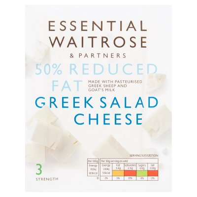 Essential Light Salad Greek Cheese Strength 3