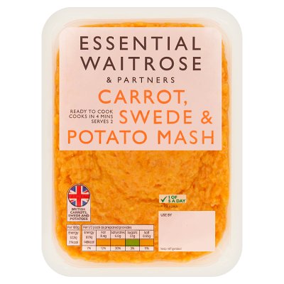 Waitrose Carrot & Swede Potato Mash