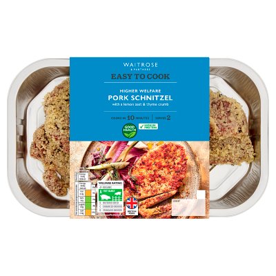 Easy to Cook Pork Schnitzel