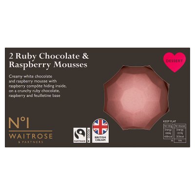 No.1 2 Raspberry & Ruby Mousse