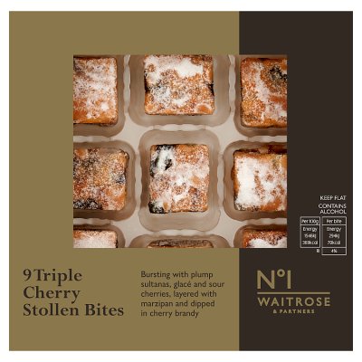 No.1 9 Triple Cherry Stollen Bites