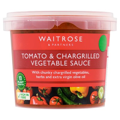Waitrose Tomato and Chargrilled Vegetable Sauce