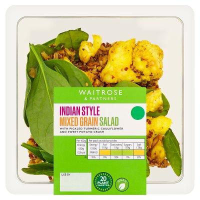 Waitrose Indian Style Mixed Grain Salad