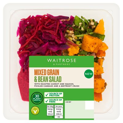 Waitrose Mixed Grain & Bean Salad