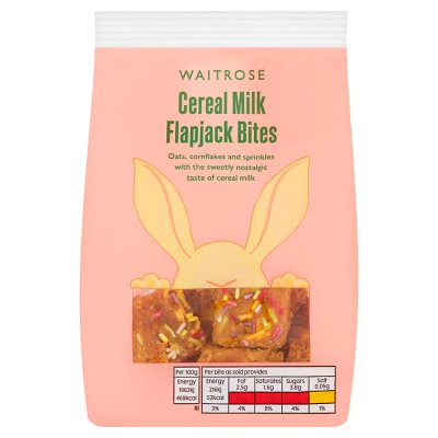 Easter Cereal Milk Flapjack Bites