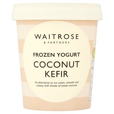 Waitrose Coconut Kefir Frozen Yogurt 480ml