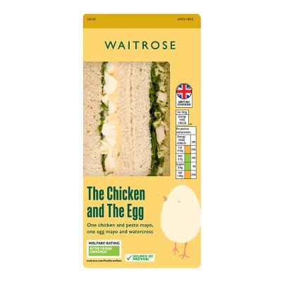 Waitrose The Chicken & The Egg Sandwich